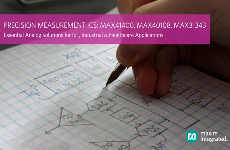 Precision Measurement ICs from Maxim Integrated Precision Measurement ICs from Maxim Integrated