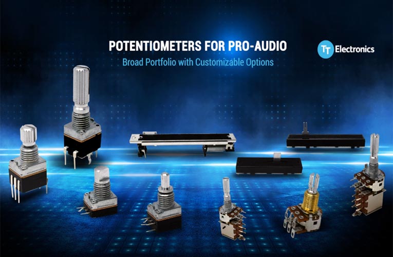 TT Electronics' Pro-Audio Potentiometers TT Electronics' Pro-Audio Potentiometers