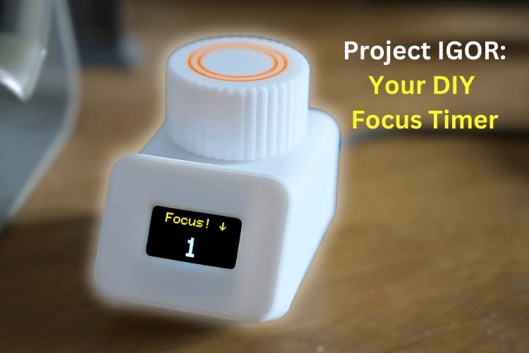 Project IGOR The Focus Timer Project IGOR The Focus Timer