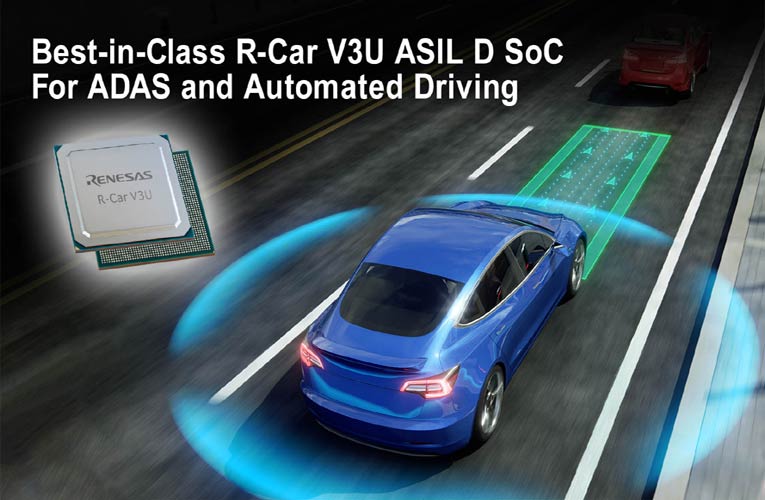 R-Car V3U ASIL D System on Chip from Renesas R-Car V3U ASIL D System on Chip from Renesas