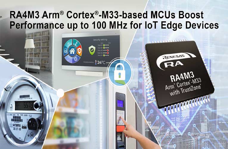 Arm Cortex-based 32-bit RA4M3 Microcontrollers Arm Cortex-based 32-bit RA4M3 Microcontrollers