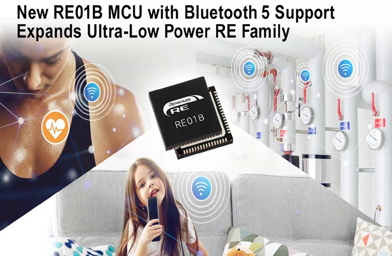 Renesas' RE01B Microcontroller Renesas' RE01B Microcontroller