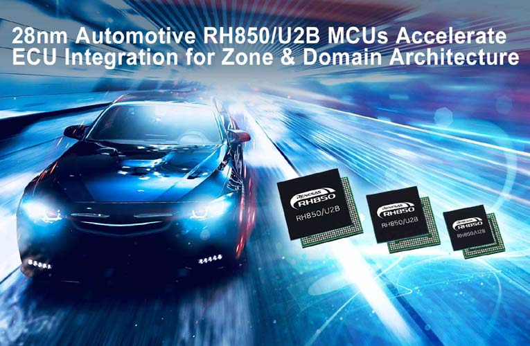 Renesas' RH850/U2B Microcontrollers Renesas' RH850/U2B Microcontrollers
