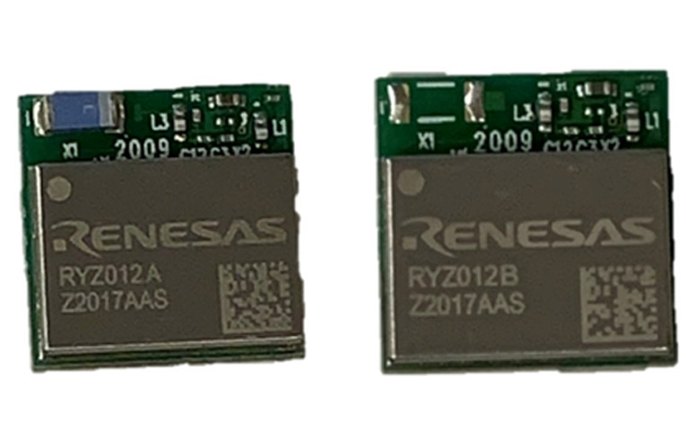 Renesas' RYZ012 Bluetooth Low Energy 5 Module RYZ012 Bluetooth Low Energy 5 Module