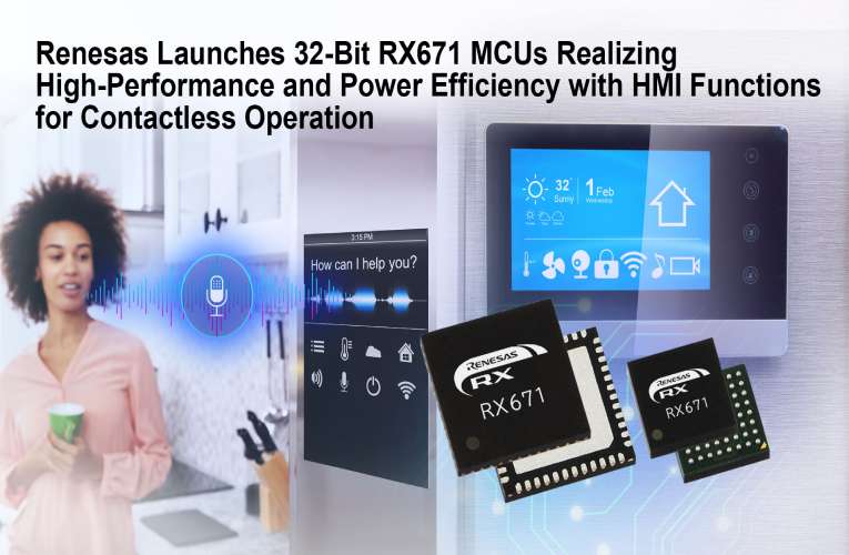 Renesas 32-Bit RX671 MCUs Renesas 32-Bit RX671 MCUs