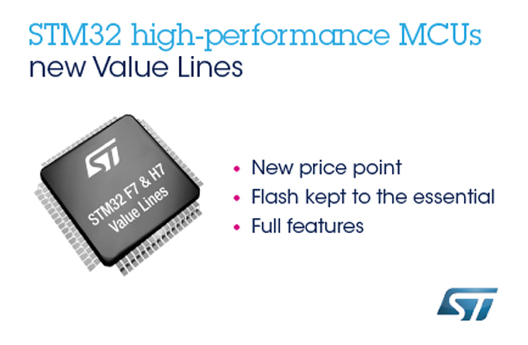 High-Performance STM32 Value Lines from STMicroelectronics Boost Real-Time IoT-Device Innovation High-Performance STM32 Value Lines from STMicroelectronics Boost Real-Time IoT-Device Innovation