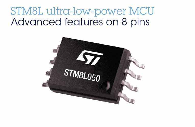 STM8L050 – New 8-bit Microcontroller with rich Analog peripherals and DMA controller in 8-Pin Package STM8L050 – New 8-bit Microcontroller with rich Analog peripherals and DMA controller in 8-Pin Package