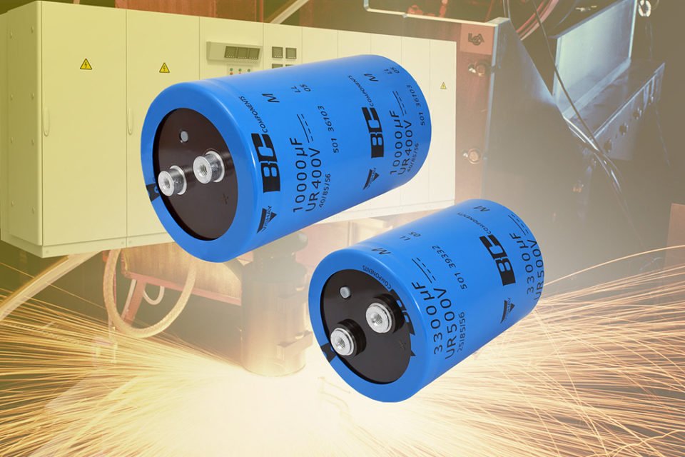 New Screw Terminal Aluminum Capacitors Offer 10% Higher Capacitance and Better Ripple Current Handling New Screw Terminal Aluminum Capacitors Offer 10% Higher Capacitance and Better Ripple Current Handling