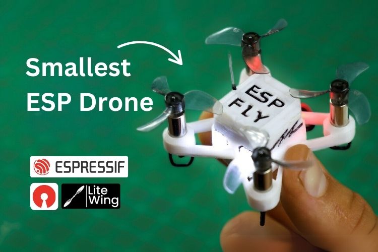 Smallest ESP32 Based DIY Drone Smallest ESP32 Based DIY Drone