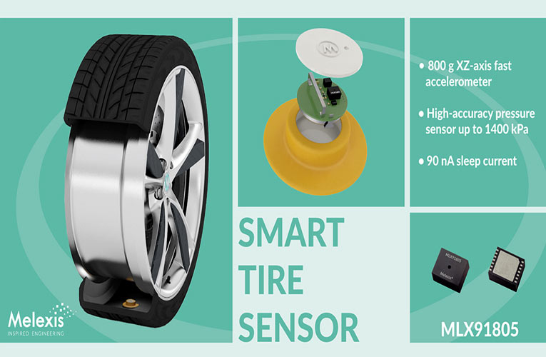 MLX91805 Smart Tire Pressure Sensor from Melexis MLX91805 Smart Tire Pressure Sensor from Melexis