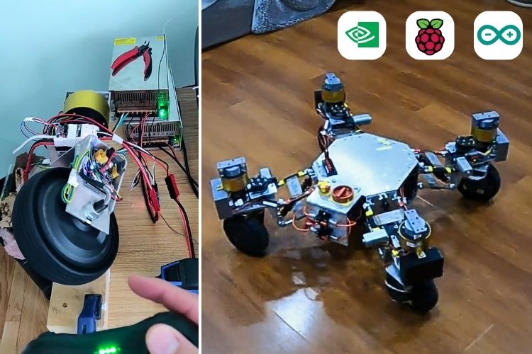 Swerve Drive Robot Demonstration Swerve Drive Robot