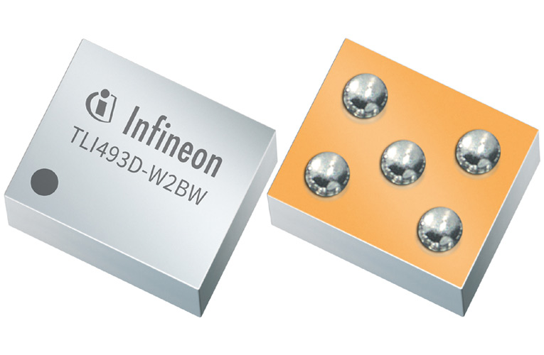 Infineon's TLI493D-W2BW 3D Magnetic Sensor Infineon's TLI493D-W2BW 3D Magnetic Sensor