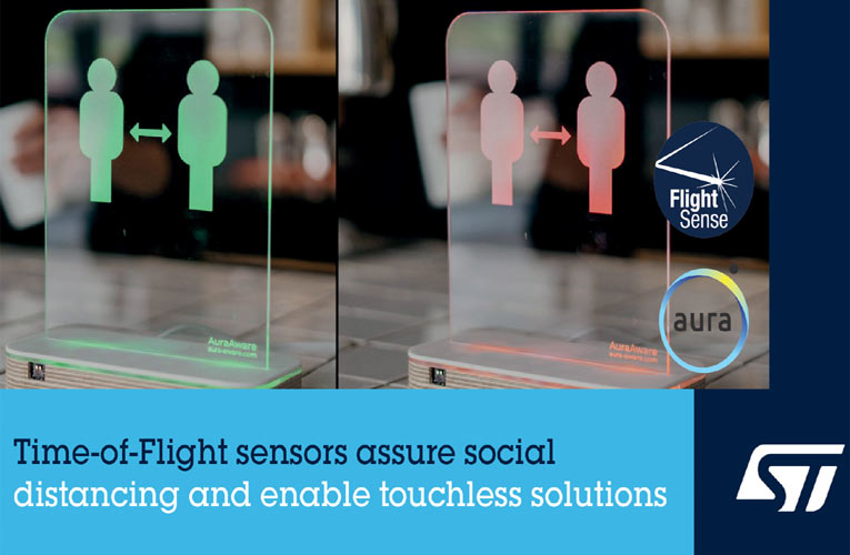 STMicroelectronics' Time of Flight Proximity Sensors Time of Flight Proximity Sensors from STMicroelectronics