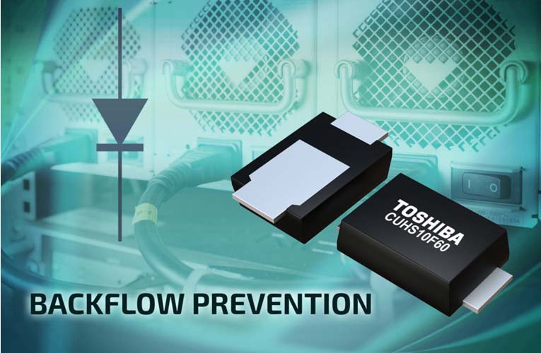 Toshiba Develops“CUHS10F60” Low Reverse-Current Schottky Diode with Low Thermal Resistance Toshiba Develops“CUHS10F60” Low Reverse-Current Schottky Diode with Low Thermal Resistance