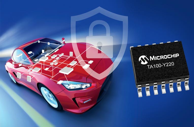 TrustAnchor100 (TA100) CryptoAutomotive Security IC from Microchip TrustAnchor100 (TA100) CryptoAutomotive Security IC from Microchip
