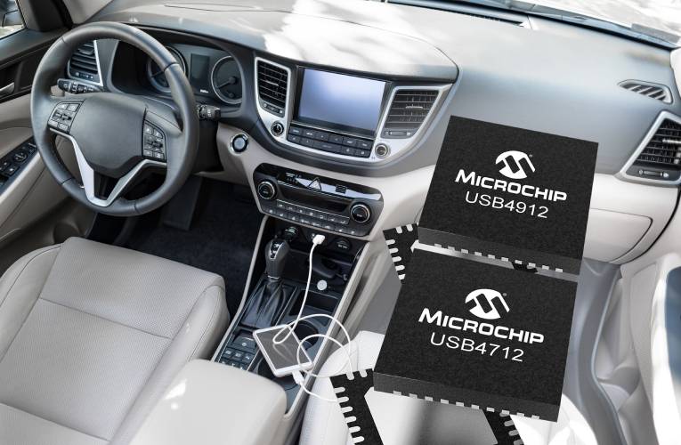 Single-Port USB Smart Hub ICs Optimize System Costs for Automotive Manufacturers Single-Port USB Smart Hub ICs Optimize System Costs for Automotive Manufacturers
