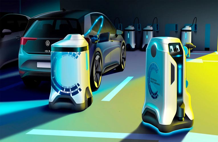 Volkswagen Mobile Charging Robot Volkswagen Mobile Charging Robot