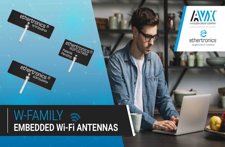 Ultra Miniature W Series Embedded Wi-Fi Antennas Ultra Miniature W Series Embedded Wi-Fi Antennas