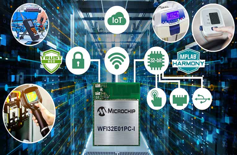 WFI32E01PC 32-bit Wi-Fi Microcontroller Module WFI32E01PC 32-bit Wi-Fi Microcontroller Module from Microchip