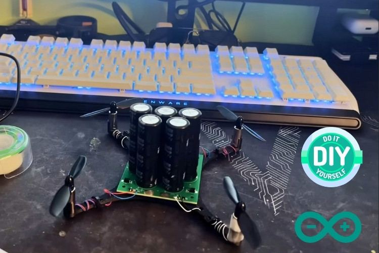 Exploring Supercapacitor-Powered Drones with a Custom Controller Exploring Supercapacitor-Powered Drones with a Custom Controller