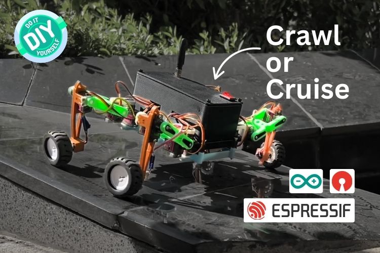 An Hybrid Robot that can Crawl or Cruise An Hybrid Robot that can Crawl or Cruise