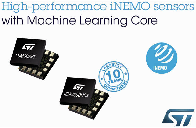 ISM330DHCX and LSM6DSRX iNEMO Sensors ISM330DHCX and LSM6DSRX iNEMO Sensors