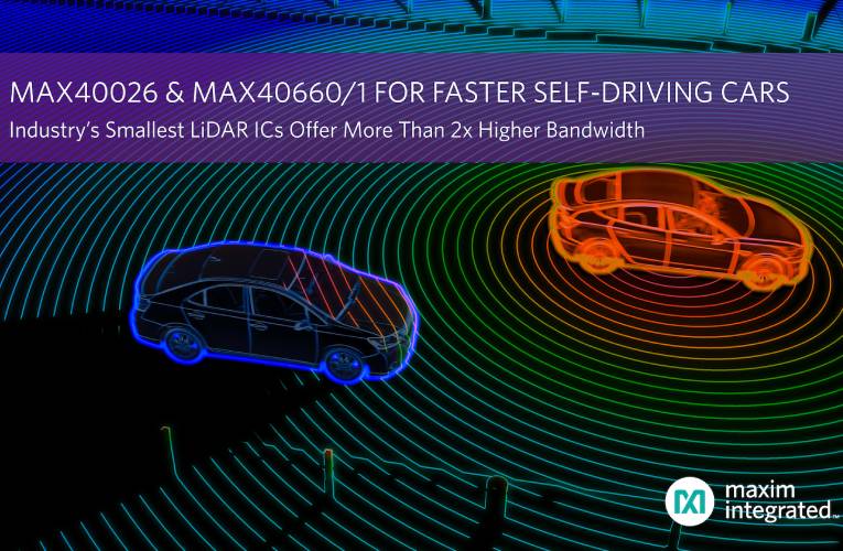 LiDAR ICs for Self Driving Cars LiDAR ICs for Self Driving Cars