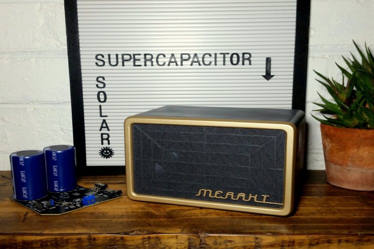 Super Capacitor Powered Speaker Super Capacitor