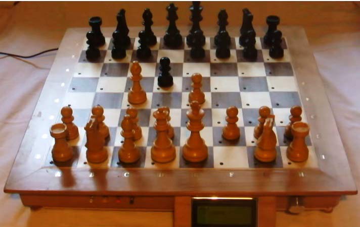 Raspberry Computer Chess Board Raspberry Computer Chess Board