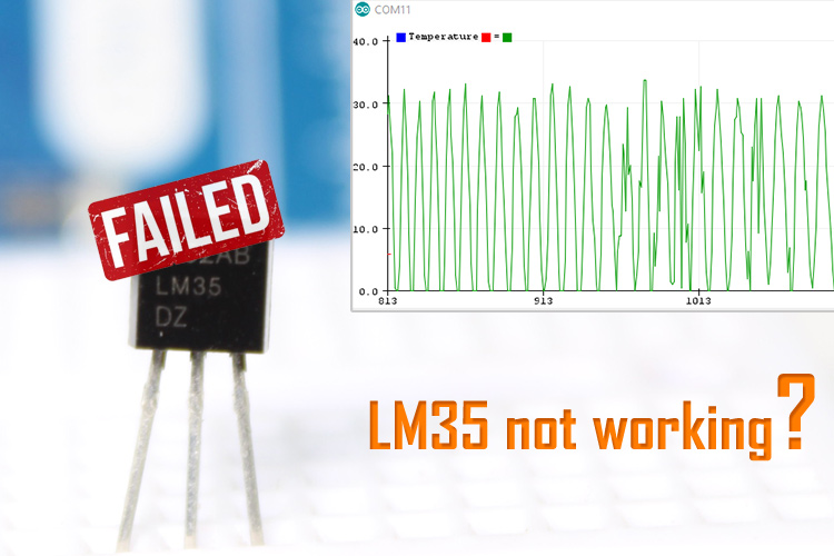 LM35 Not Working - Solution? LM35 Not Working - Solution