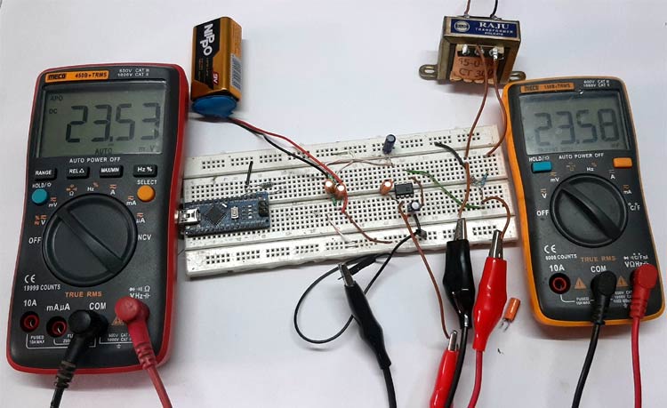 True RMS to DC Converter using IC AD736 True RMS to DC Converter using IC AD736