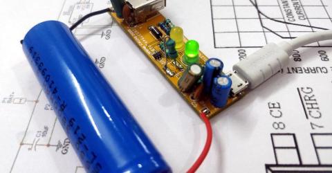 18650 Lithium Battery Charger & Booster Module