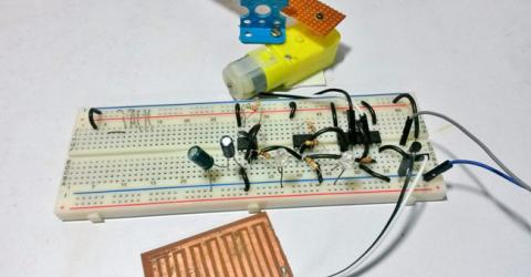 Automatic Rain Sensing Wiper Circuit using 555 Timer IC