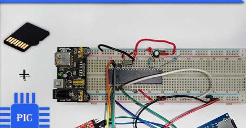 Interfacing SD Card with PIC Microcontroller