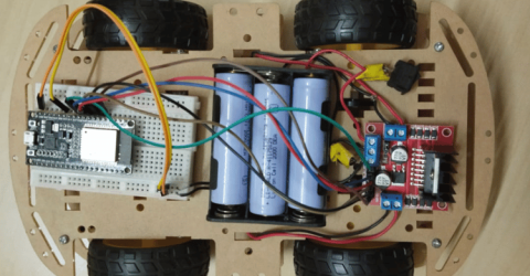 Mobile Control Car with ESP32CAM