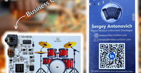 DIY Musical Business Card