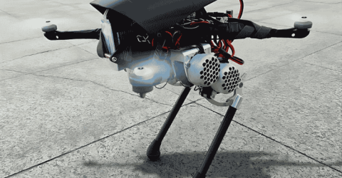KOU-III Quadrotor Assisted Robot