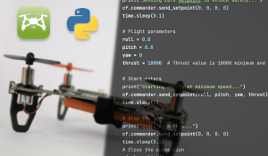 Program LiteWing Drone using Python with Crazyflie Cflib Python SDK