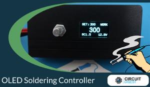 OLED based DIY Digital Soldering Iron Controller