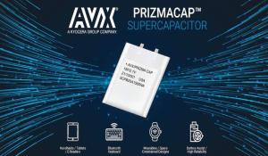 AVX PrizmaCap Supercapacitors.