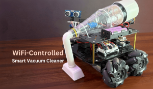 WiFi-Controlled Smart Vacuum Cleaner WiFi-Controlled Smart Vacuum Cleaner