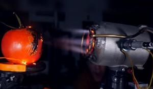 Hair Dryer transformed into Jet Engine