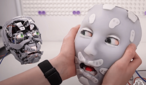 3D-Printed Animatronic Head by Will Cogley