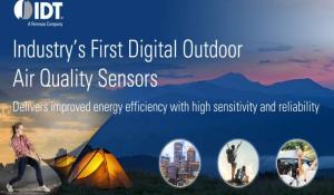 Digital Outdoor Air Quality Sensor Targeting Ozone and NOx Gases for High Volume Applications