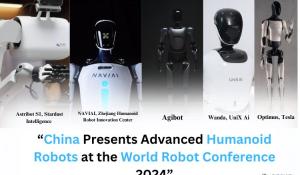 China Presents Advanced Humanoid Robots at the World Robot Conference 2024